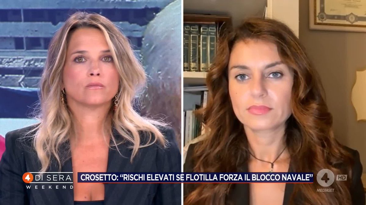 "Se ci sono stati degli eccessi da parte di Netanyahu non siamo noi a dover giudicare..." Susanna Ceccardi a #4disera Weekend