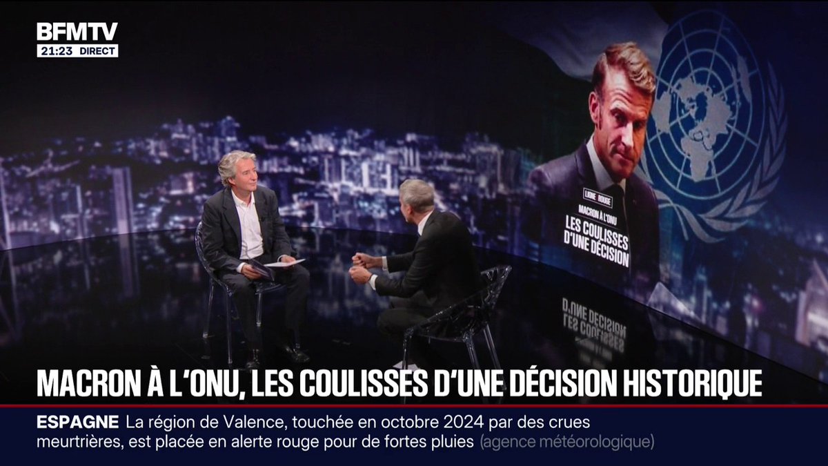 Emmanuel Macron à l'ONU: notre journaliste Mathieu Coache nous raconte les coulisses du voyage présidentiel #LigneRouge