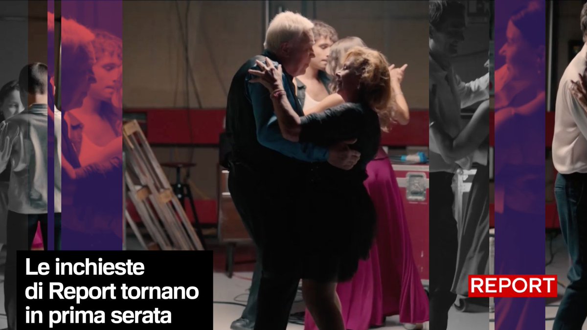 La nuova stagione di #Report vi aspetta in prima serata, in onda su Rai 3 con nuove inchieste e approfondimenti. Una nuova danza, perché "nessun potrà mai toglierci quello che abbiamo ballato" Regia di Claudio Del Signore