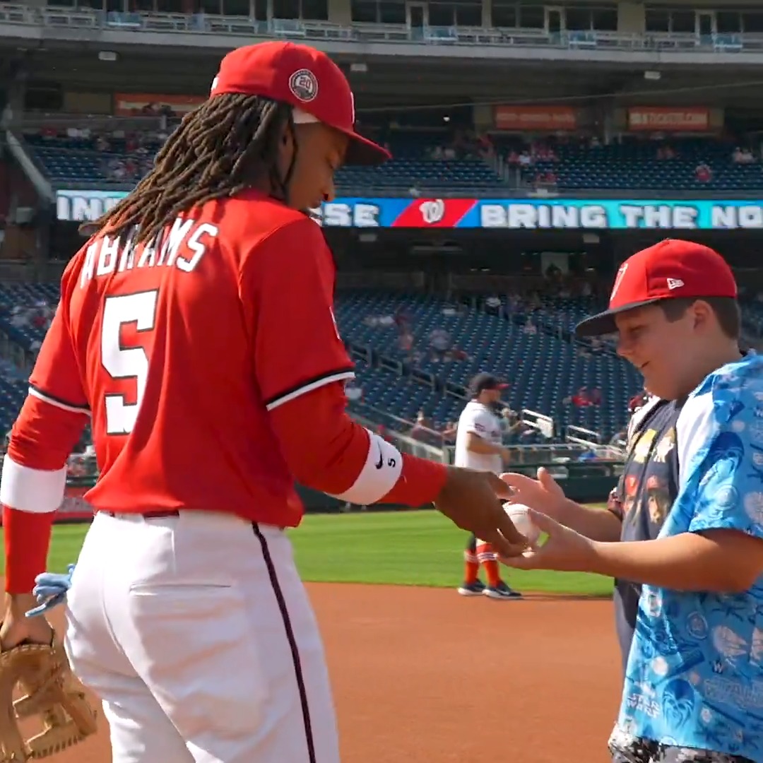 kid's game <3 CJ Abrams 👽 👽🐯 Dylan Crews
