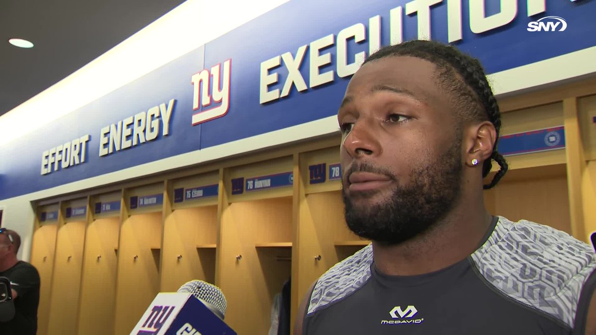 Kayvon Thibodeaux admires the amount of quarterback pressures he, Brian Burns, and Abdul Carter had today