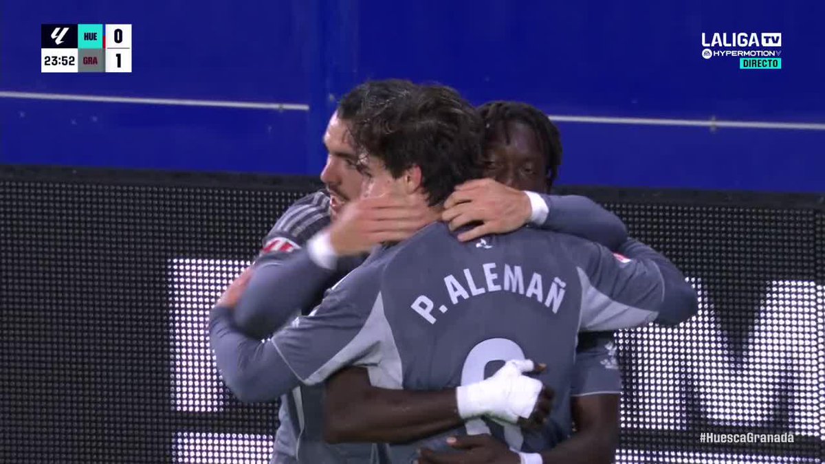 Para olvidar un complicado inicio de temporada. Para llenar de confianza a los suyos. Para conseguir la primera victoria. El gol de Pedro Alemañ para darle tres puntos de ORO al Granada 🎩 #LALIGAHYPERMOTION