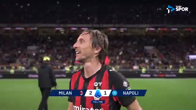 40 yaşında olmasına rağmen sahada hala aynı tutku, aynı istek. Luka Modric, büyük oyuncu.