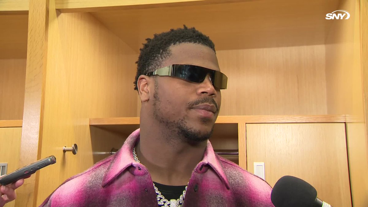 "The future is now" Abdul Carter on Jaxson Dart and the impact the two rookies had in the Giants' win over the Chargers: