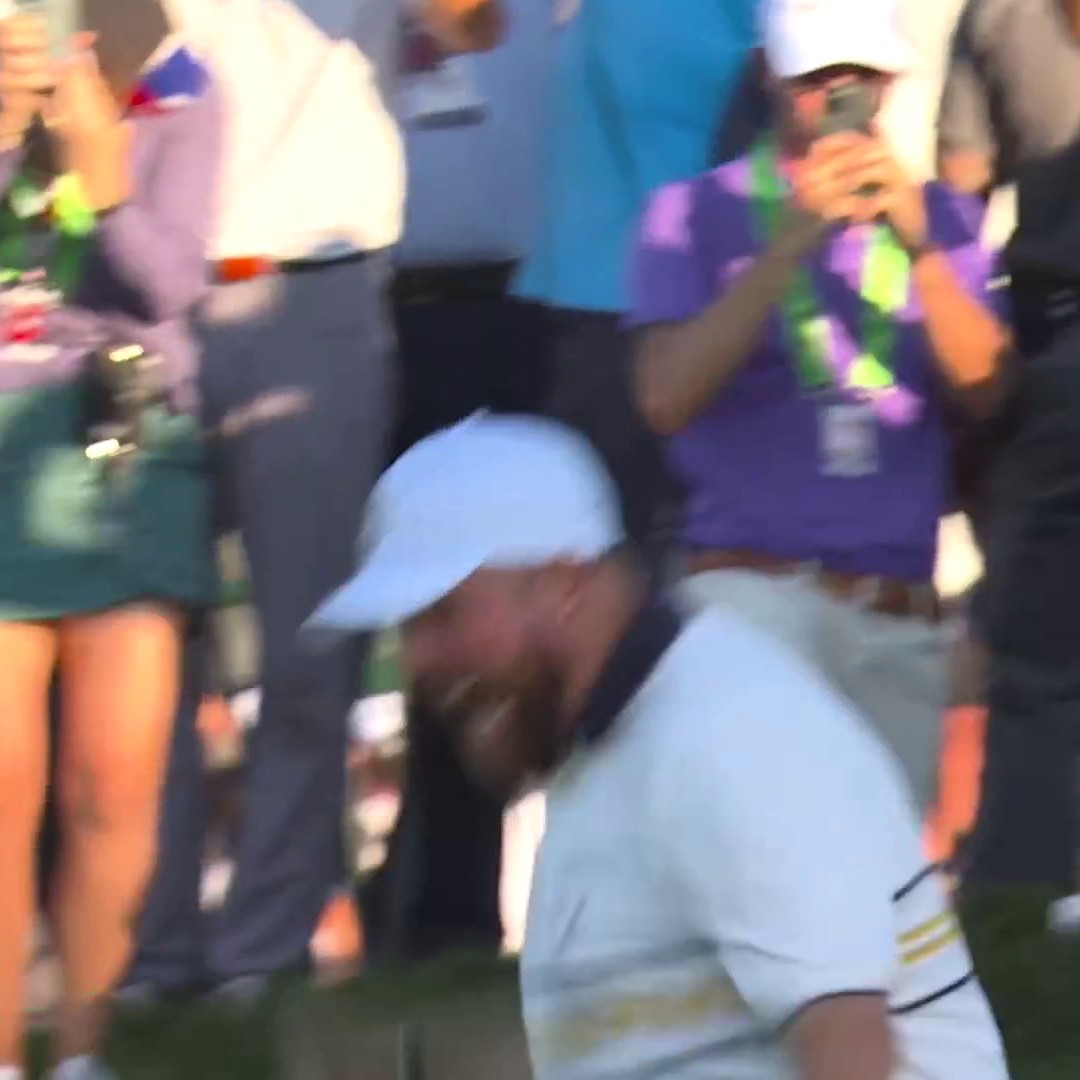 Shane Lowry RETAINS THE RYDER CUP for Europe! 🇪🇺