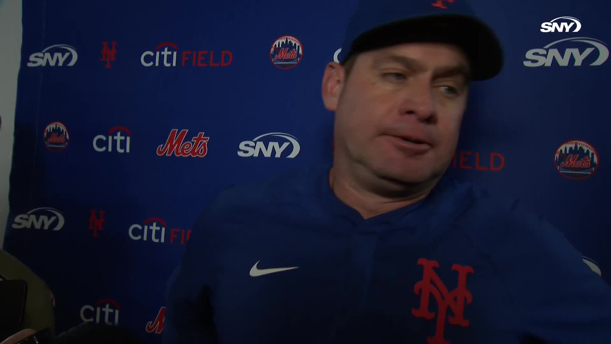 "There's no word to describe what we're going through. It's pain, it's frustration, you name it." Carlos Mendoza talks about the emotions of the Mets being eliminated from postseason contention on the final day of the season: