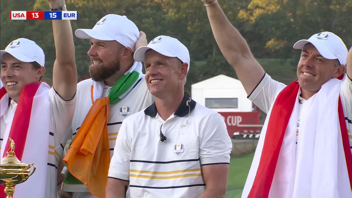 Luke Donald responds to questions about his Ryder Cup Captaincy future 👀
