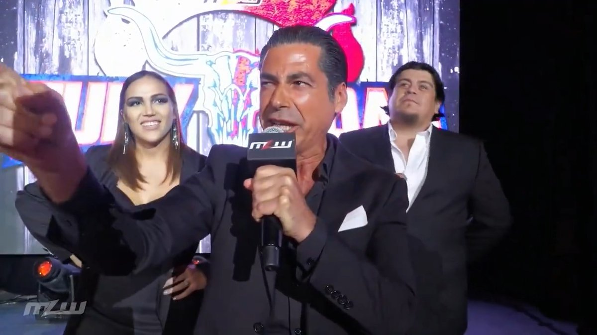 Cesar Duran’s shot toward WWE at MLW Fury Road yesterday: “While some other company packed up their big show and shipped up to Saudi Arabia to take that blood money, we come here with the real deal in Texas.”