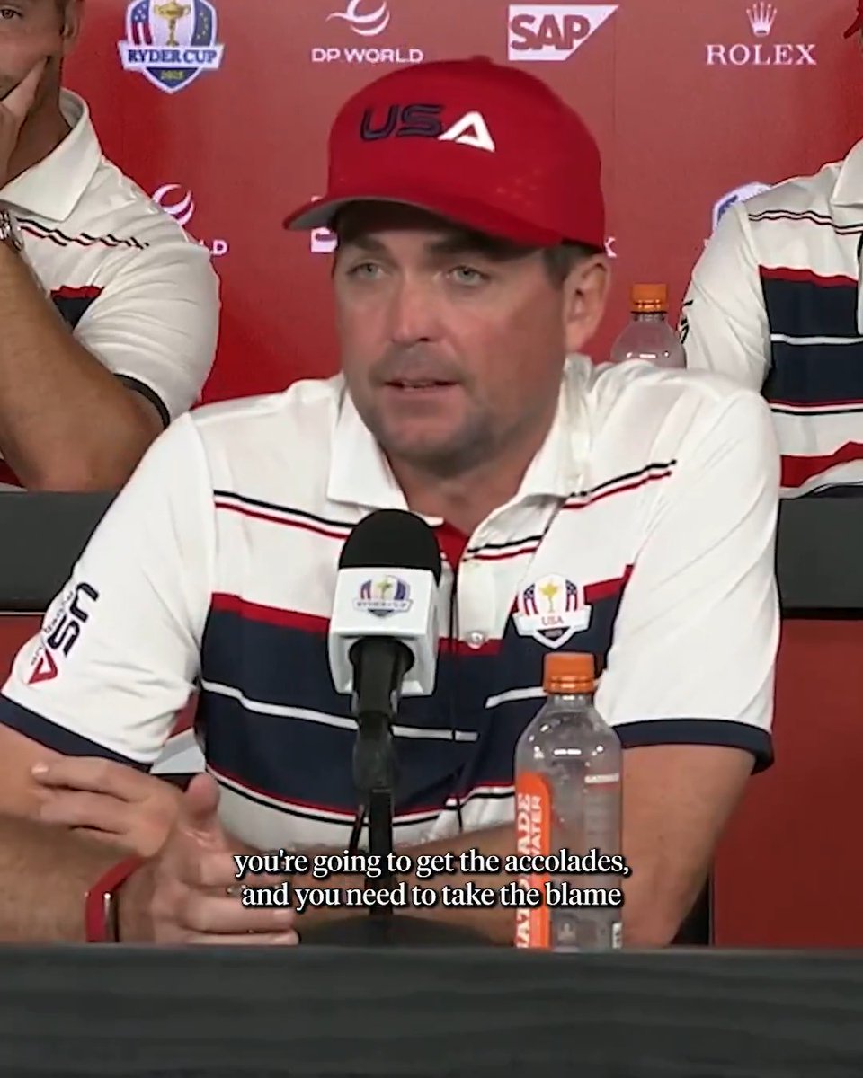 "I definitely made a mistake on the course setup." Keegan Bradley on what he could've done differently following Team USA's Ryder Cup loss.