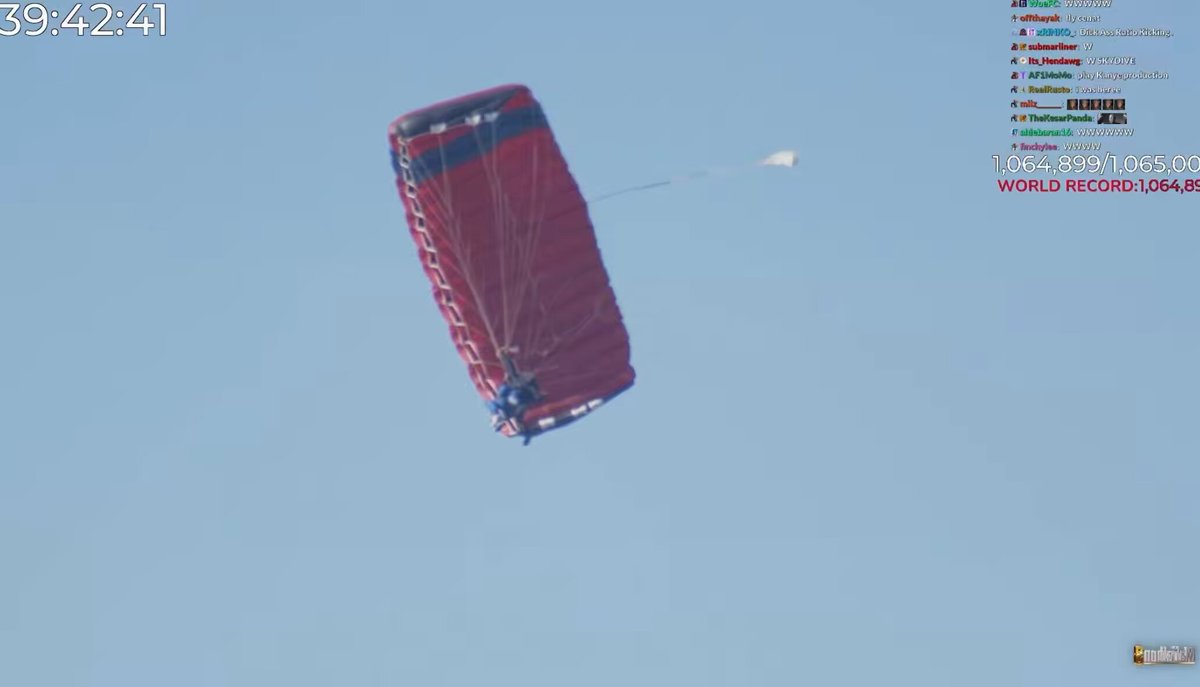 Kai Cenat has landed after becoming the first streamer to ever skydive off a plane live on stream🤯🔥