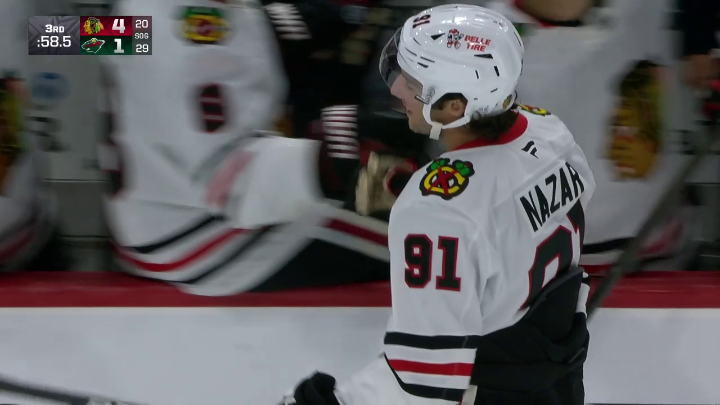 Frank Nazar records the first hat trick of the preseason! And another does another 6 7 celly for good measure...