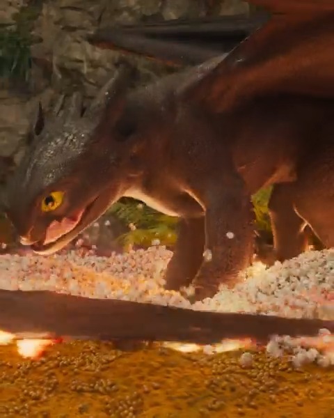 ╭ ◜◝ ͡ ◝ ╮ ( ) ドラゴンのトゥースは \ ￣￣￣￣ / ポップコーンが大好き🐉✨ \ / #映画館でドラゴンライド \ / のお供にどうぞ🍿 ￣￣￣ 上映劇場一覧⇩ 映画『#ヒックとドラゴン』大ヒット上映中🎬
