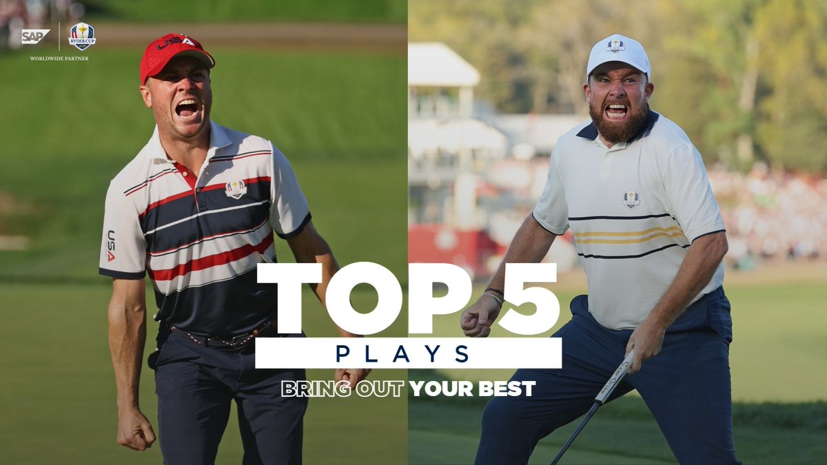 The best shots from Ryder Cup Sunday at Bethpage Black. #BringOutYourBest | SAP