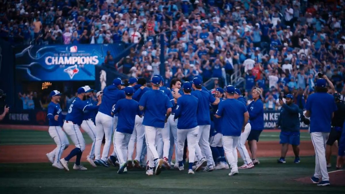 We knew we'd be here. Goodnight #BlueJays fans, see you in the ALDS 💙