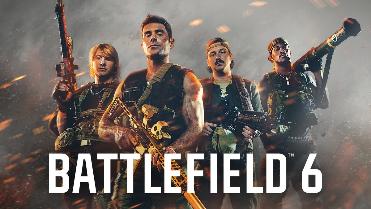 🚨باتفيلد تطقطق على call of duty بشكل مباشر 😅 - يبدأ المقطع الدعائي الواقعي للعبة Battlefield 6 بمشهد لمجموعة من المشاهير يطقطقون على سكنات المشاهير في لعبة Call of Duty، ثم يقومون بتفجيرهم جميعًا لإفساح المجال أمام جنود واقعيين. Absolute cinema
