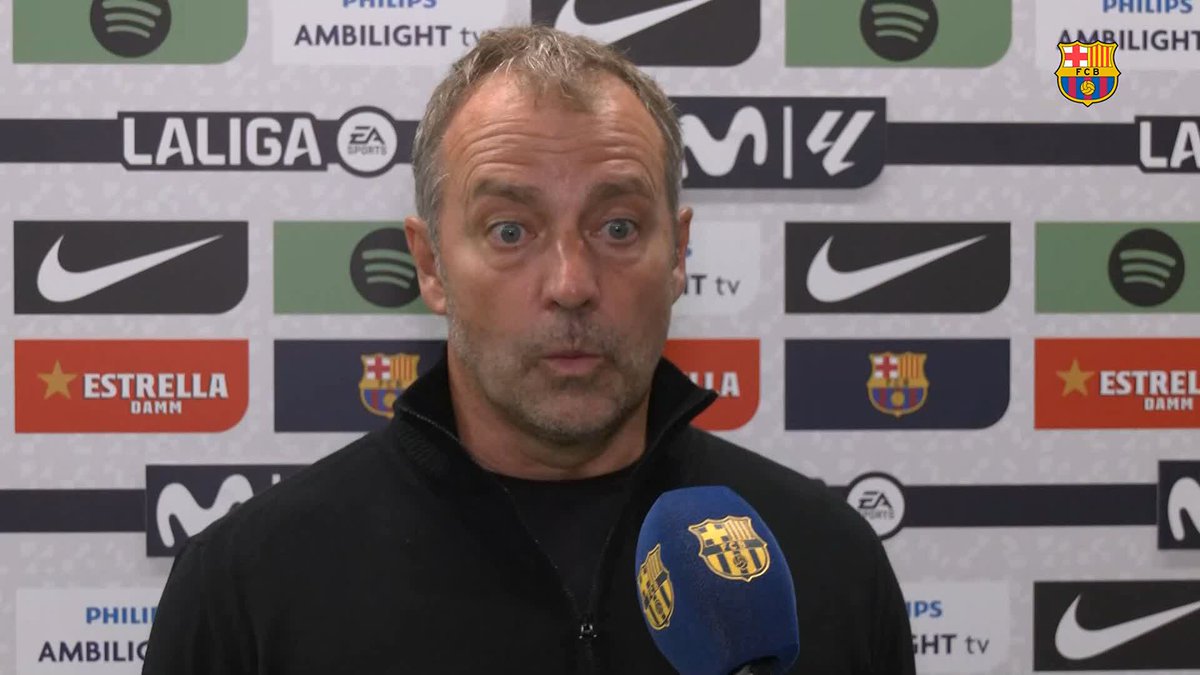 🗣 Coach Hansi Flick on the win vs Real Sociedad