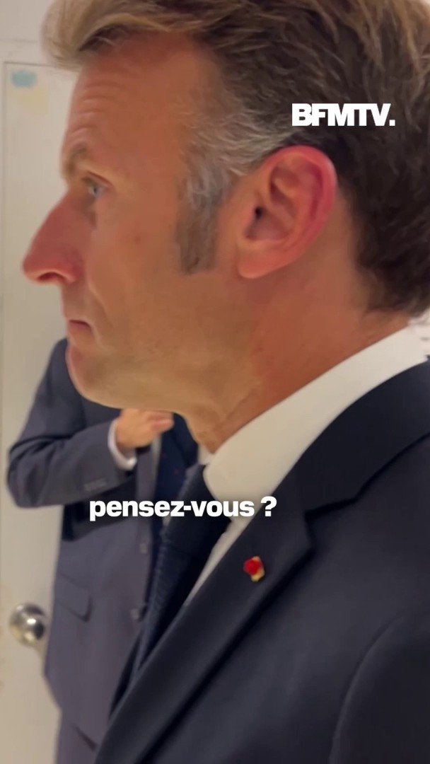 🇫🇷⚽️ INSOLITE | "Pour nous ? Non !". Quand Emmanuel Macron apprend que l’OM mène contre le PSG avant son discours à l’ONU.
