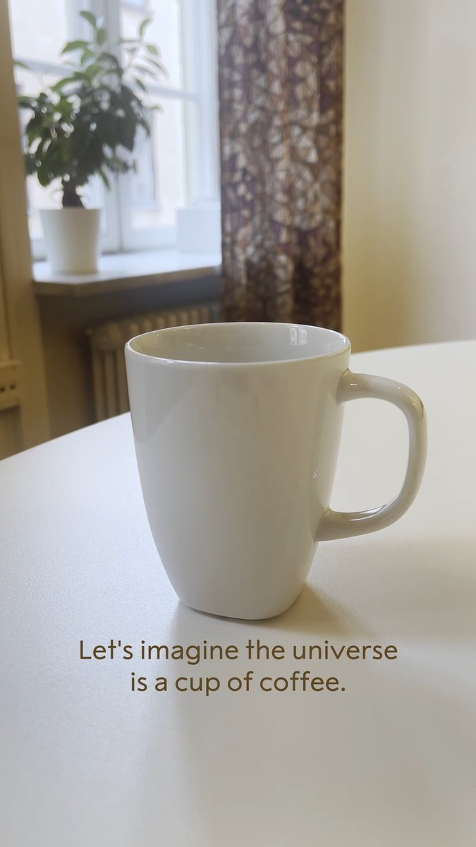 The 2019 Nobel Prize in Physics revealed how by looking back in time towards the Big Bang we could determine the composition of our universe. Learn more about this discovery: #InternationalCoffeeDay
