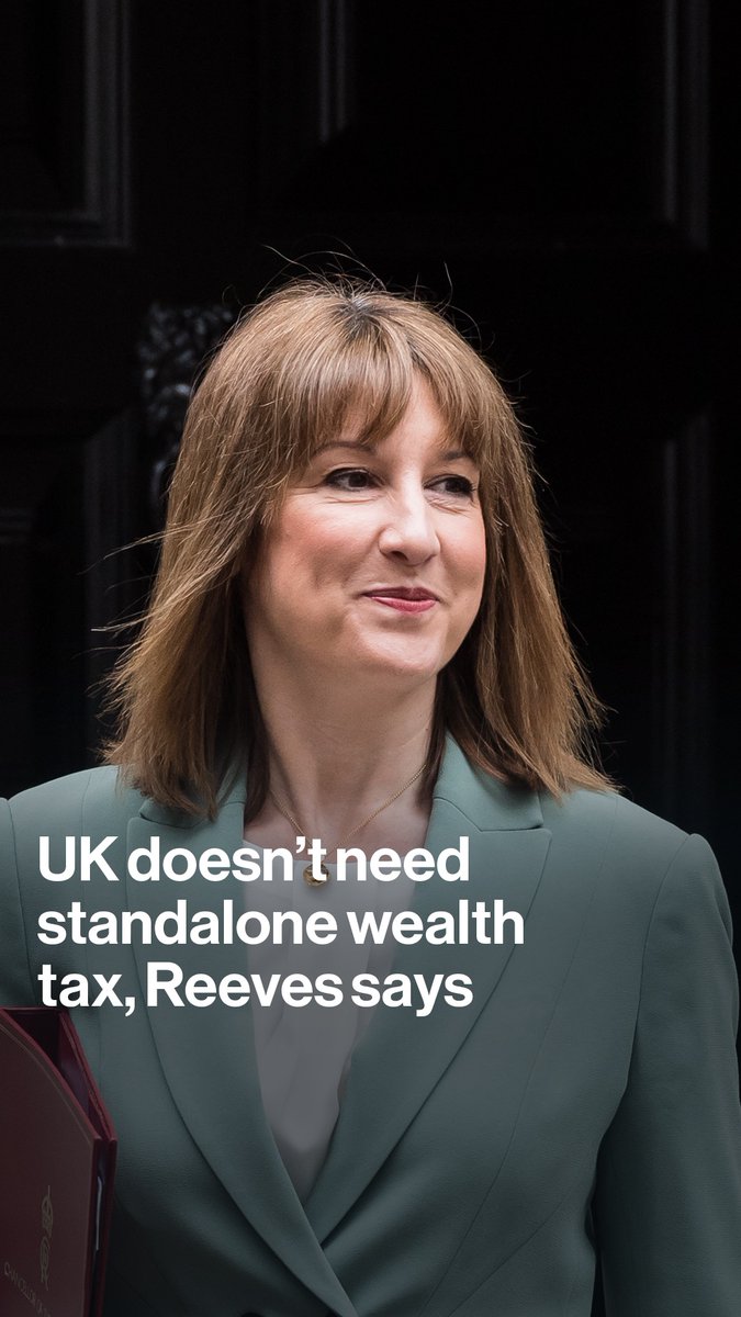 “We already have taxes on wealthy people; I don’t think we need a standalone wealth tax.” Speaking to Lizzy Burden ahead of her speech at Labour's annual conference, Chancellor of the Exchequer Rachel Reeves ruled out a UK wealth tax, citing capital gains tax and inheritance tax.