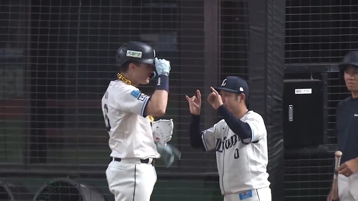 #ネビン 選手の本塁打で先制! 2試合連続の一発で、球場を沸かせます! #埼玉西武ライオンズ #seibulions #ALLONE #圧倒的至近距離