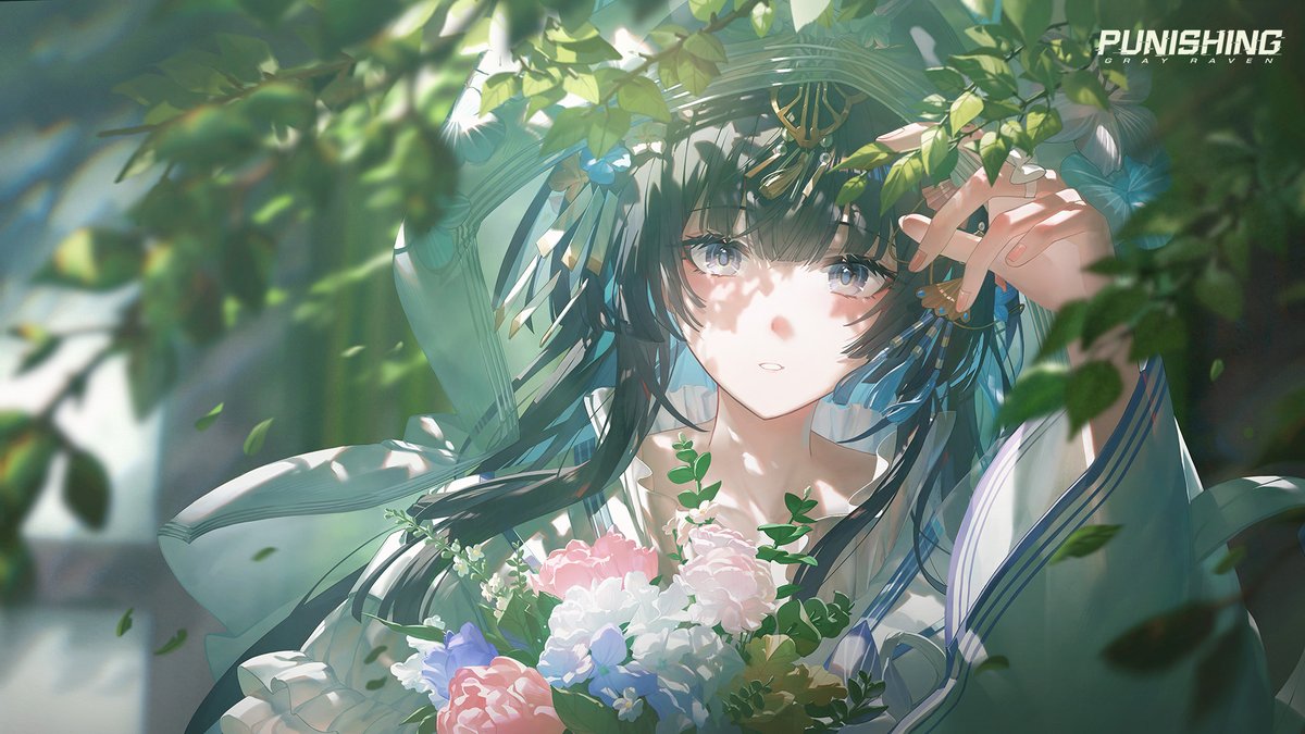 [Whispers of the Heart | Selena: Pianissimo] She awakens from a long dream to the chorus of summer cicadas, ready to bare her heart to you. "The wind is rising. Can you hear it? Flowers and leaves weave their song through the mountain mist." *For optimal experience, we recommend wearing headphones while viewing this video. #punishinggrayraven #PGR