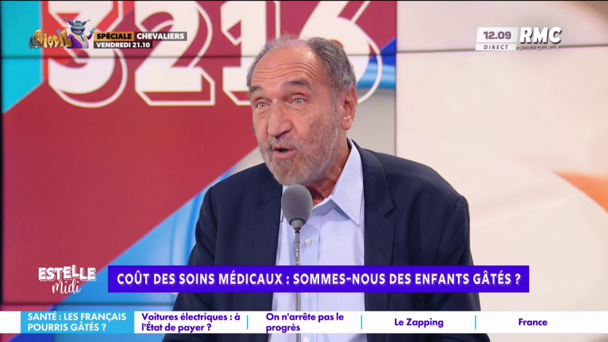 🩺 Médicaments, consultations : sommes-nous des enfants gâtés ? 🎙️ Robert Sebbag : "Une journée en réanimation, c'est entre 3 000 et 4 000 par jour ! Pourquoi chaque Français ne recevrait pas, tous les ans, une note disant "vous avez coûté tant" ?" #EstelleMidi