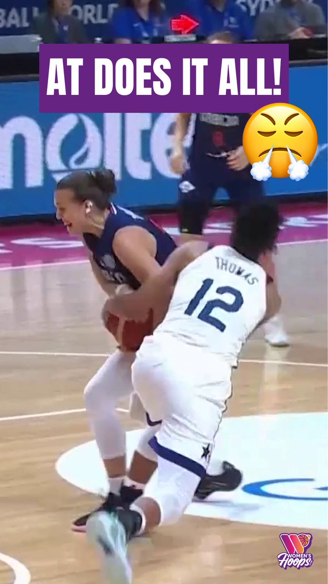 She really does it all 👑 An Alyssa Thomas appreciation post, just because ❤️🔥 #FIBAWWC
