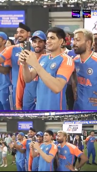 This right here. Happiness 😍💙 #SonySportsNetwork #DPWorldAsiaCup2025 #INDvPAK