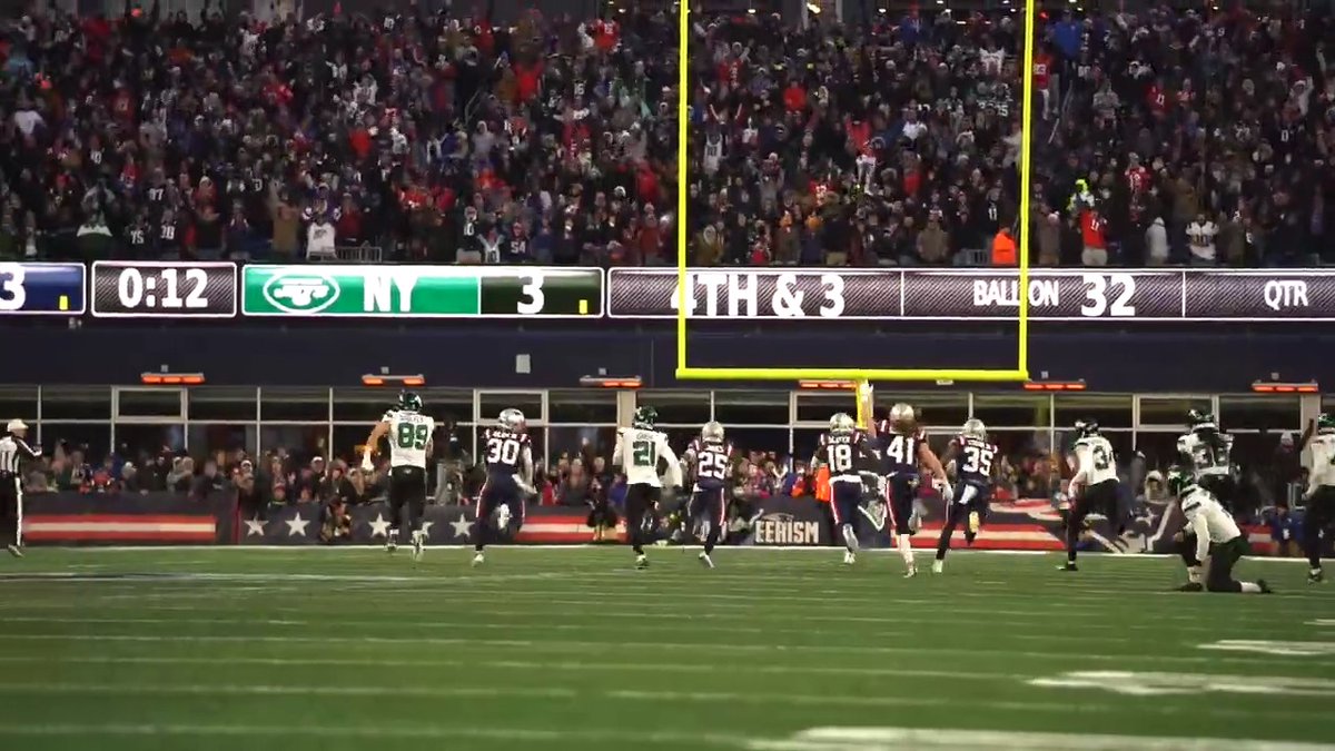 Seems like a good day to remember Marcus Jones' game winning Punt Return TD vs the Jets in 2022