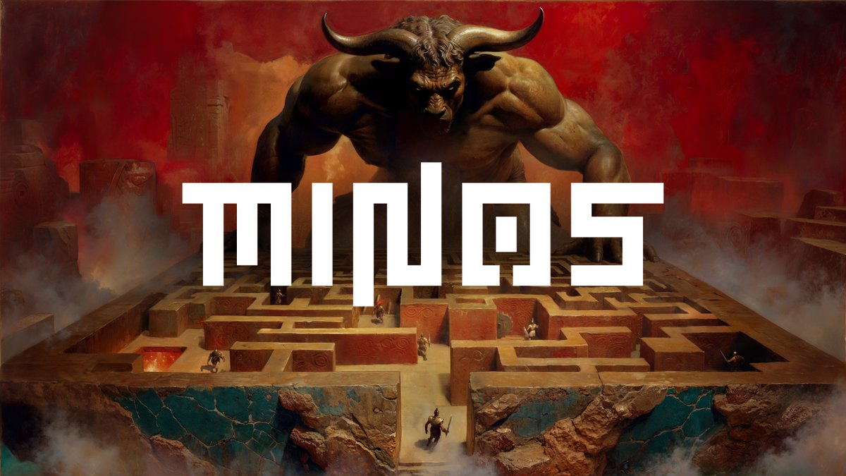 Minos from the talented folks Artificer is one of the most unique roguelites we've ever seen. As the fabled Minotaur you must defend your sanctuary by designing deadly labyrinths, set clever traps, and taking the fight directly to the invaders. Play the demo now on Steam! 🏺🐂🏺