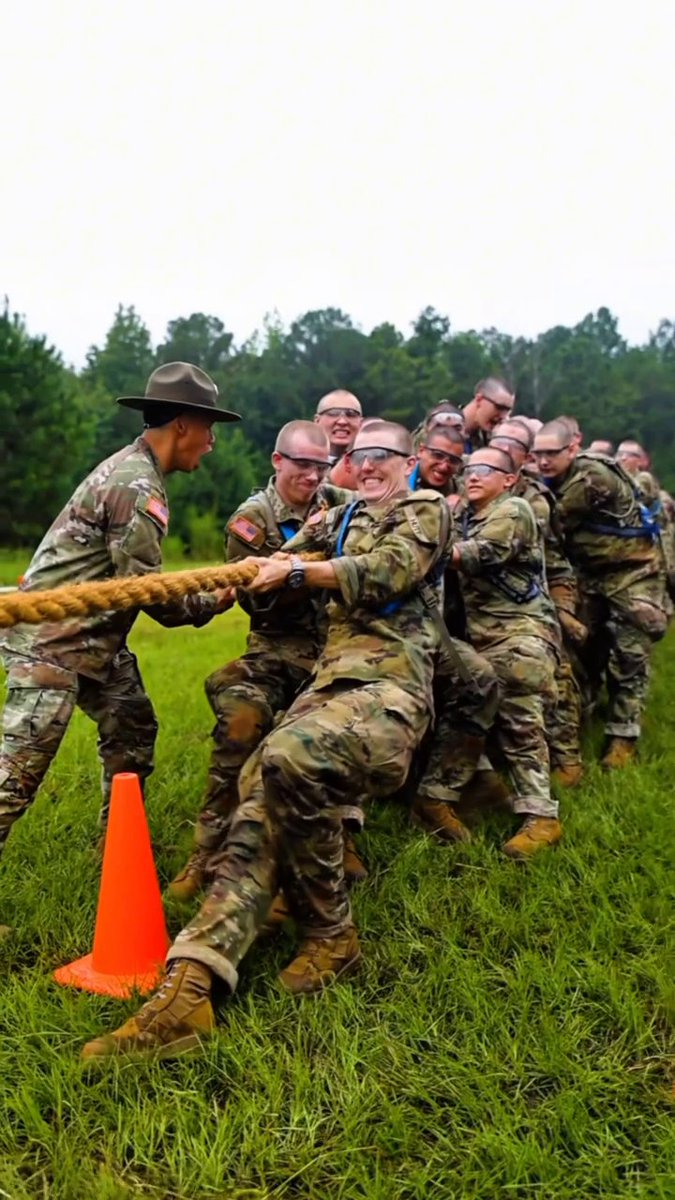The work is hard, but the pride of earning this uniform is worth it. We're all here to be all we can be.