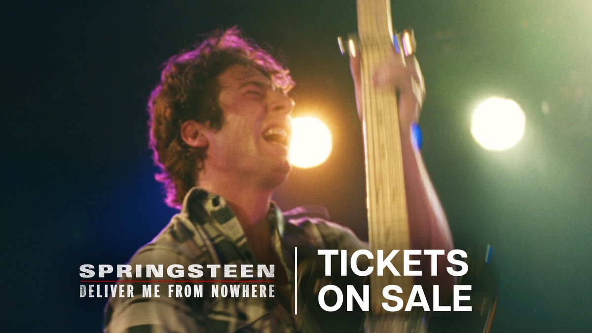 That’s it. That’s the sound. Get tickets now to see SPRINGSTEEN: DELIVER ME FROM NOWHERE, in theaters October 24: