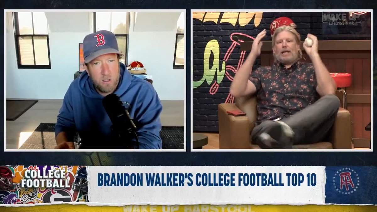 “There’s no National Champion coming out of SEC… The SEC is just another conference right now.” - Dave Portnoy “The SEC is deeper than the Big Ten.” - @bfw “That’s not true at all Brandon, you’re living in a fantasy.” - Dave Portnoy