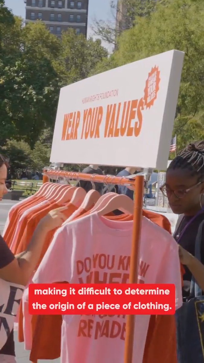 Every piece of clothing has a story; do you know yours? Supply chains can be a maze, making it hard to trace the ethics behind your wardrobe.That’s why Wear Your Values is helping you ask the right questions to help you uncover the truth about your favorite brands. Start the conversation. Demand transparency. Wear your values.