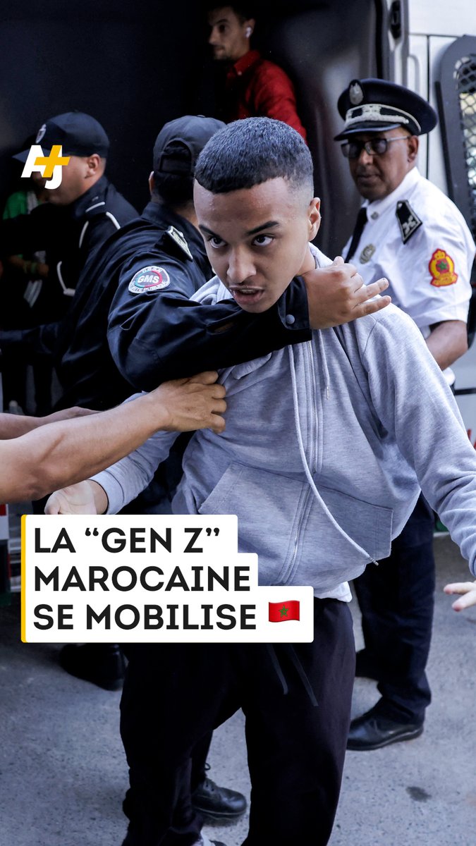 “La santé avant la Coupe du Monde” : au Maroc, la “Gen Z” manifeste pacifiquement pour réclamer du travail et un meilleur système de santé :