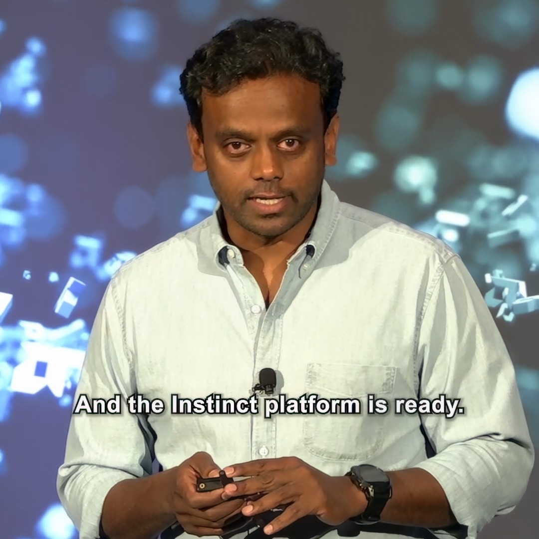 AI at scale starts here. See how cohere + AMD Instinct MI350 Series GPUs and ROCm 7 software deliver performance and efficiency needed to lead in the AI era. 📺