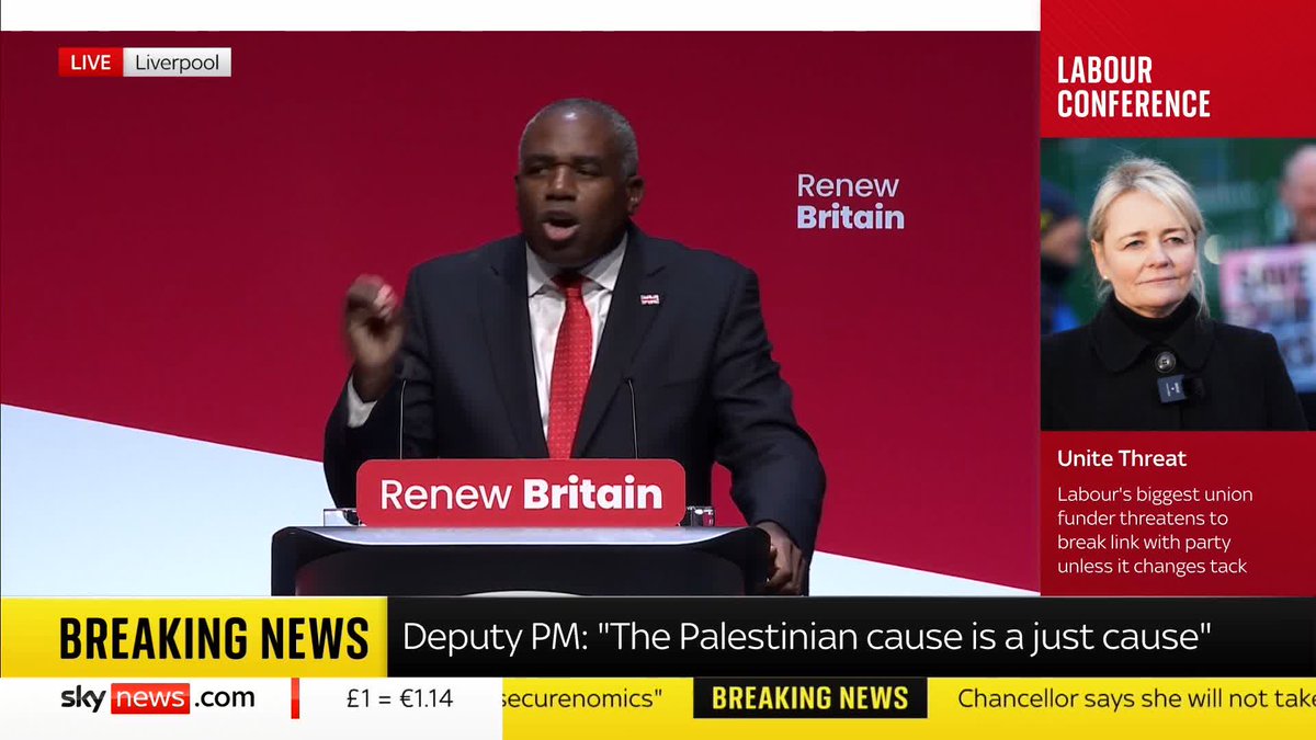 Justice Secretary David Lammy says he wants to 'rebuild trust' and 'modernise justice' as he sets out his priorities for reforming the justice system in a speech at the Labour party conference. Follow live 🔗 📺 Sky 501 and YouTube