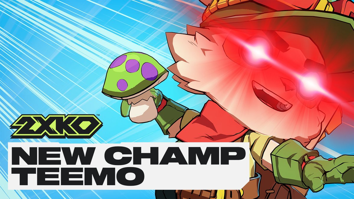 his badges aren’t just for show. teemo hits the 2xko roster oct 7