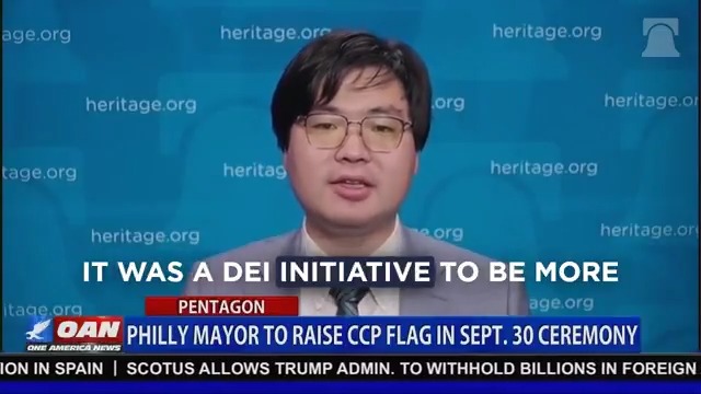 Philadelphia Mayor Cherelle Parker and her administration are a national disgrace. Tomorrow, her office plans to raise the flag of the People’s Republic of China at Philadelphia City Hall to honor the founding of the Communist regime.