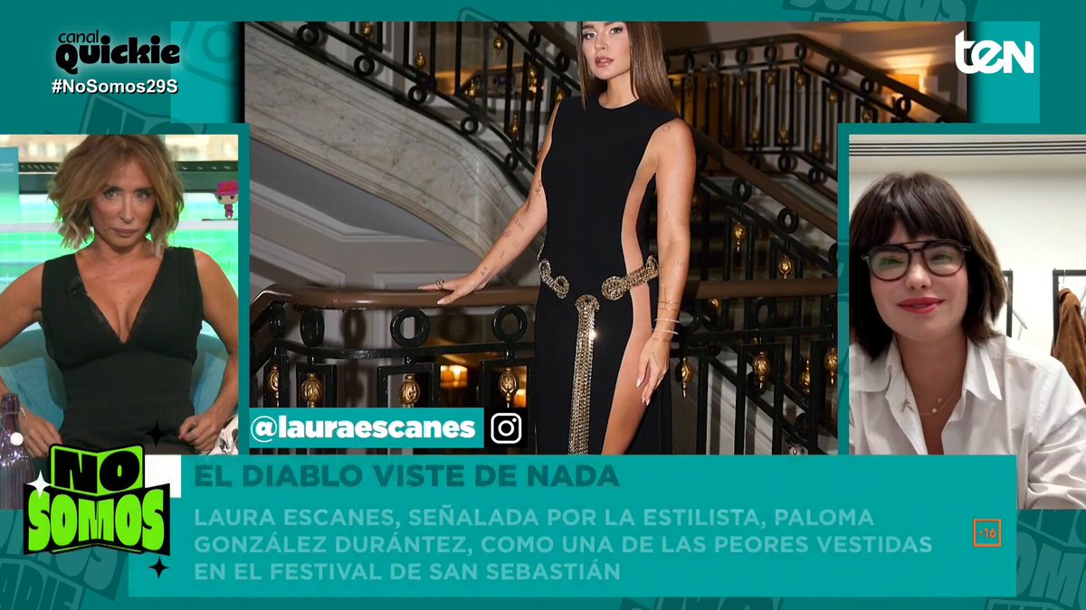 Paloma a Laura Escanes: "era su primera alfombra de San Sebastián y espero que sea la última, no se que pintaba ahí". #NoSomos29S