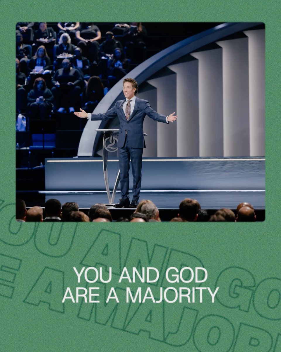 You and God are a majority. He hasn’t brought you this far to leave you. You have to get your fire back. Get your passion back, and start pursuing what He put in your heart. Listen to this new message from Joel! "Don't Shrink Back":