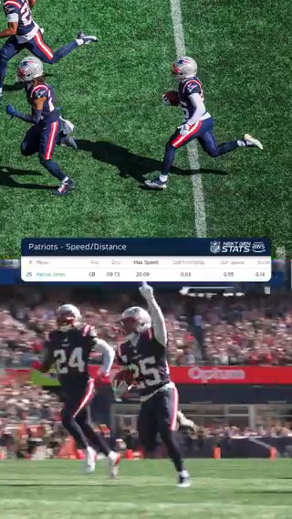 That boy had the burners ON 🏎️💨 Next Gen Stats | Amazon Web Services