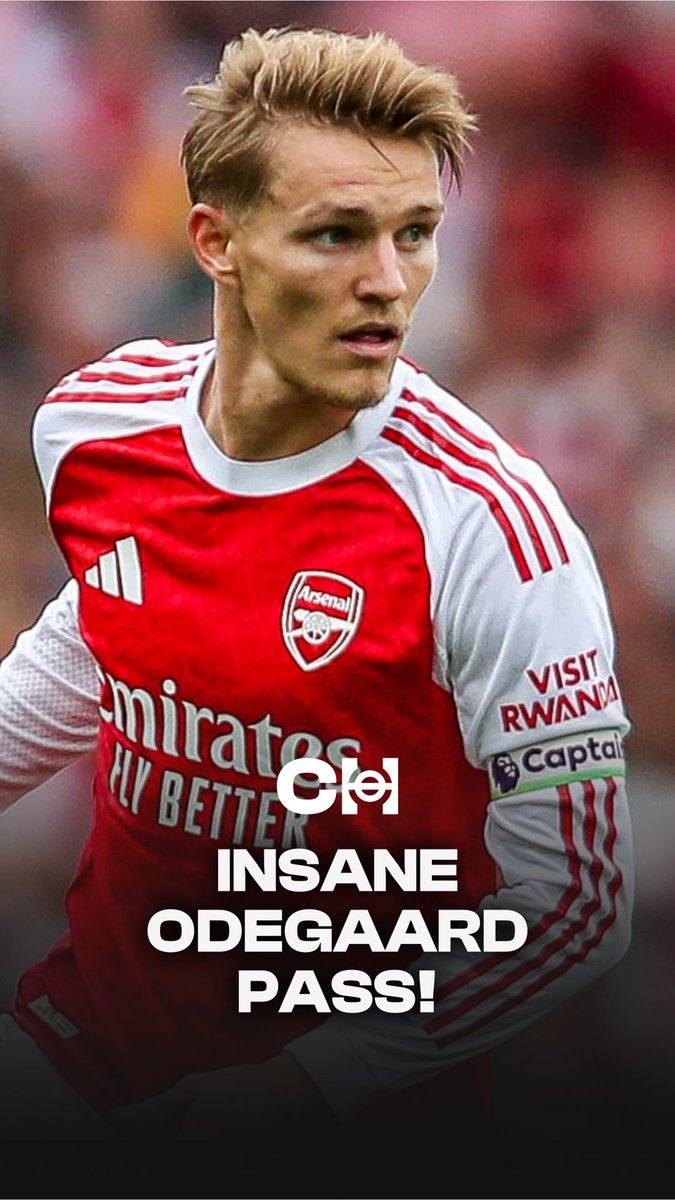 🆕 Watch this NEW angle of Martin Ødegaard’s defence splitting pass against Newcastle for Arsenal. Absolutely ridiculous. 🔪 📲 Cecil Jee Thomas