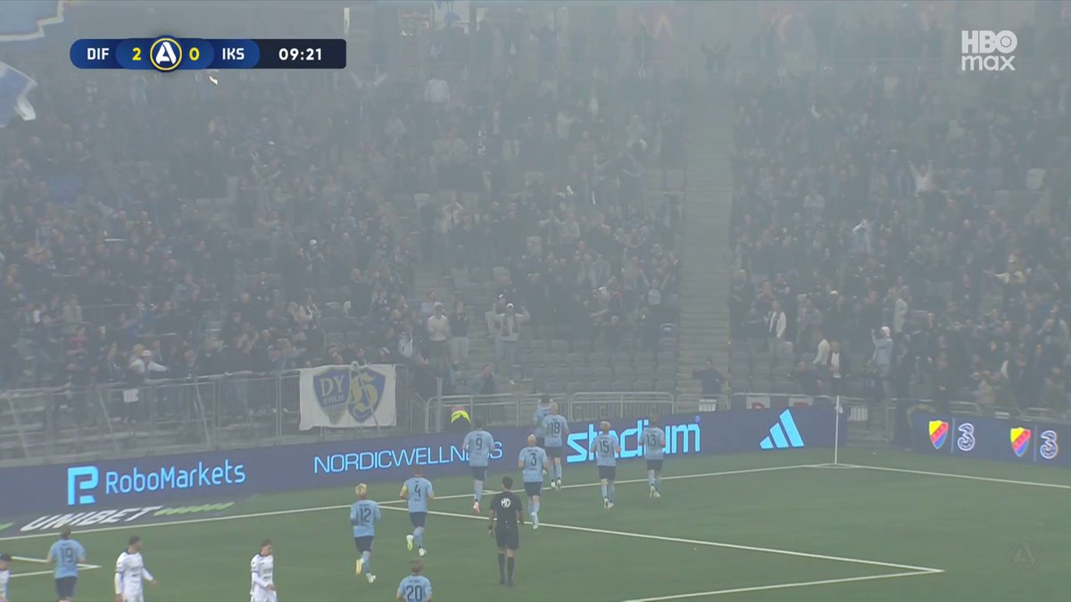 2-0 Djurgården! Mikael Anderson med första allsvenska målet 🔵 📲 Se matchen på HBO Max