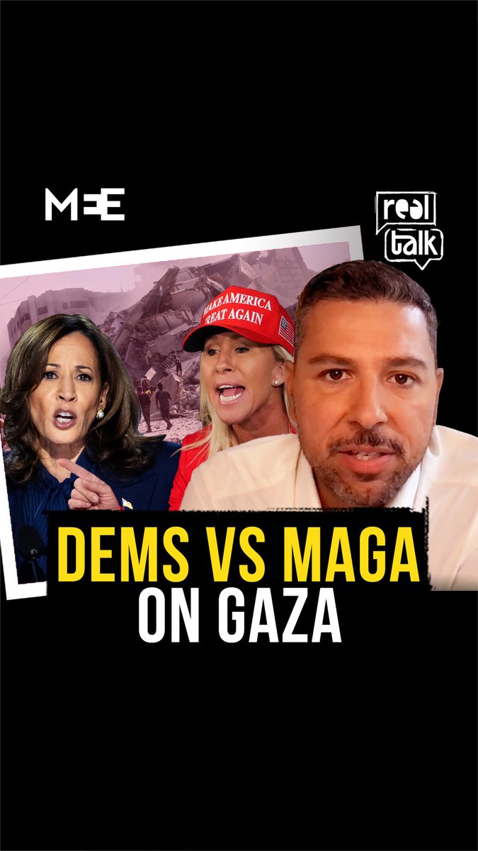 "It is absolutely shameful that any Democratic Party leader… is unable to come out and condemn what Israel is doing and call it a genocide." Ayman on how both Democrats and MAGA Republicans have responded to Gaza Watch full interview ➡: