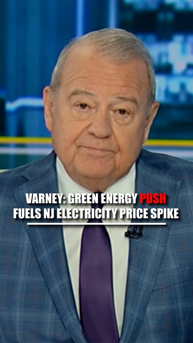 ENERGY SHOCK: Stuart Varney blames "green energy nonsense" for rising electricity costs in New Jersey as the state elects in new governor in November. "There's a price to be paid for climate purity ... And the Democrats, who make climate the centerpiece of their campaigns, are now on the wrong side of the debate."