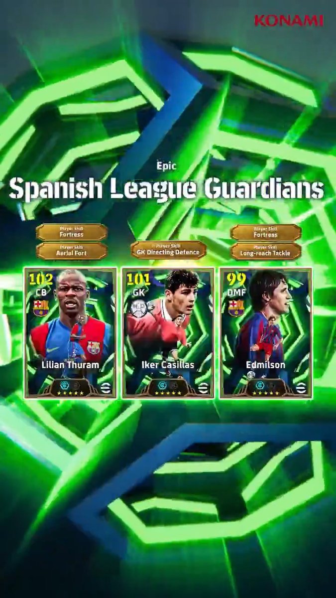 Epic : Spanish League Guardians Trailer 🇪🇸📽️ 🇫🇷 Lilian Thuram 🇪🇸 Iker Casillas 🇧🇷 Edmílson #eFootball2026 | #eFootballHUB