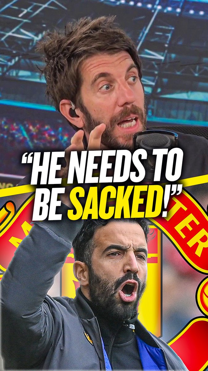 😱 "He needs to be sacked!" 🤦‍♂️ "He has no understanding of how to manage a Football club!" Andy Goldstein insists Man United have to sack Ruben Amorim imminently 👀 #MUFC #manutd #manchesterunited #premierleague