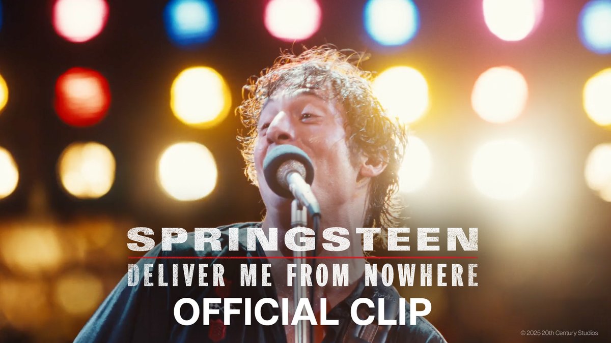 Jeremy Allen White performs “Born to Run” as Bruce Springsteen in new clip from ‘SPRINGSTEEN: DELIVER ME FROM NOWHERE’ In theaters October 24.