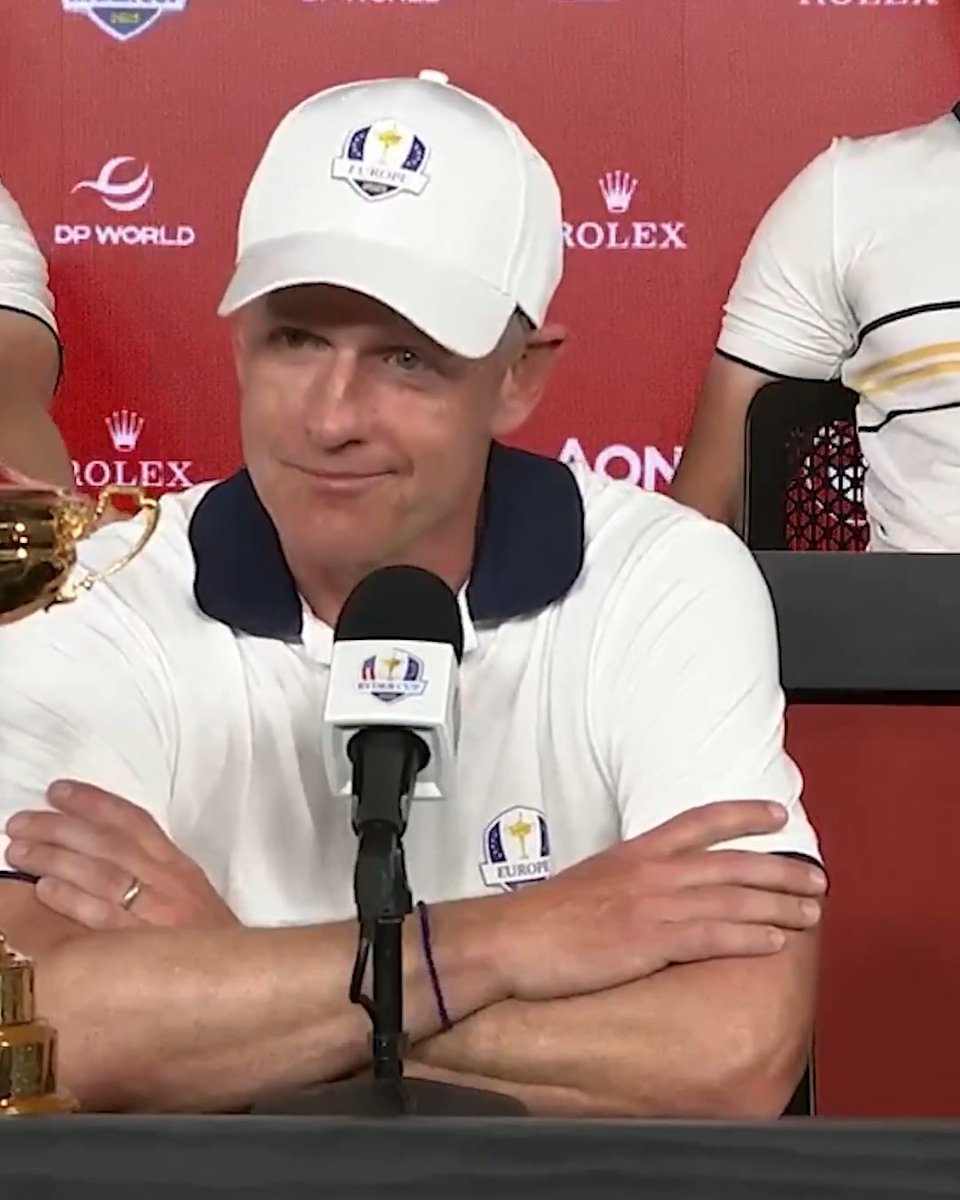 Luke Donald shares some of the small details that Team Europe thought of to help them win the Ryder Cup. Unmatched preparation. 💯